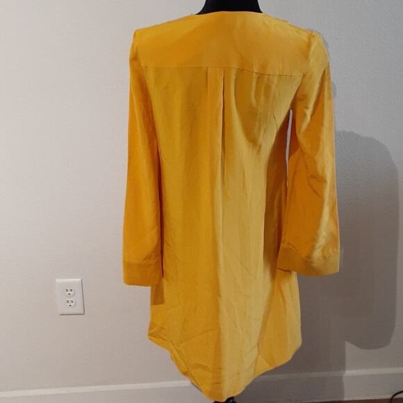 TORY BURCH sz 4 100% silk dress, $498.00 (defects) - Picture 4 of 9